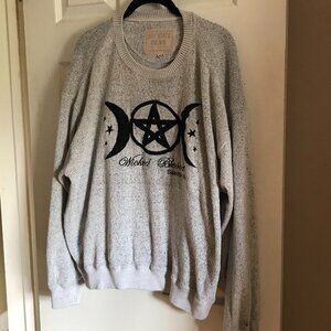 Wicked Blessed Sweater XL Salem Massachussets Pagan Halloween